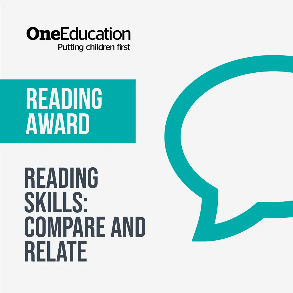 Podcast Reading Award Reading Skills Compare and Relate