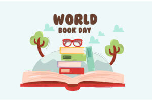 A banner for World Book Day