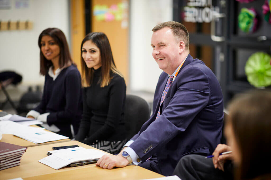 governors meeting in school setting