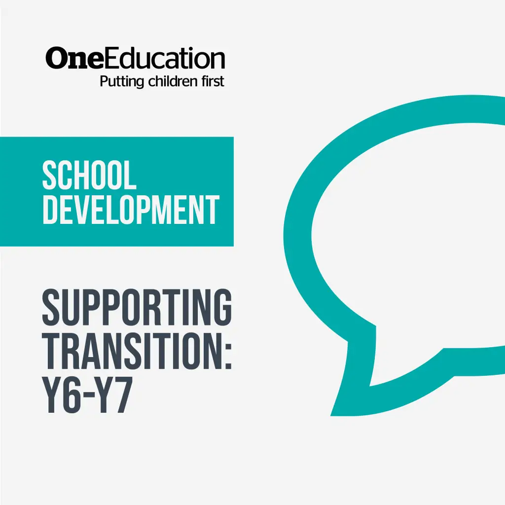 Podcast School Development Supporting Transition Y6 Y7