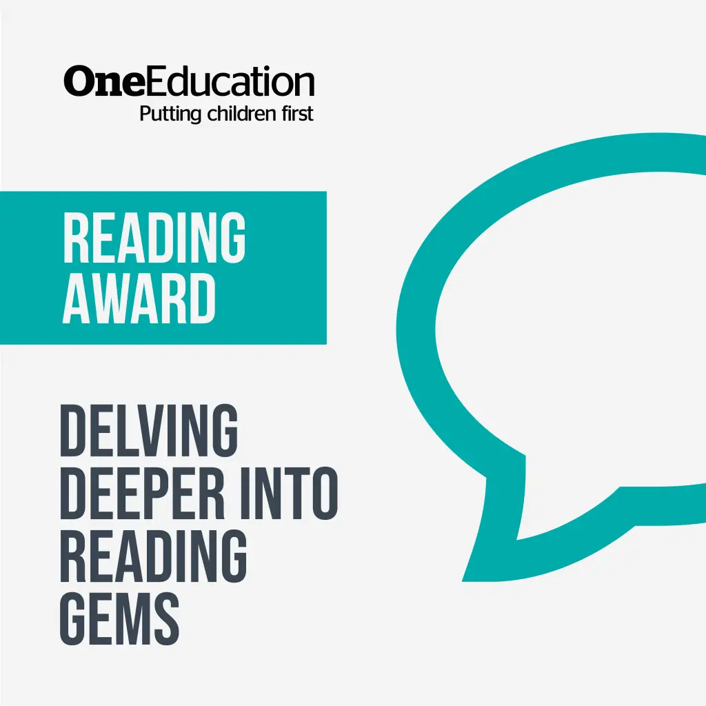 Podcast Reading Award Delving Deeper into Reading Gems