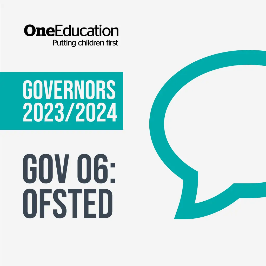 Podcast Governors 2023 2024 Gov 06 Ofsted
