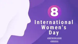 International Women's Day banner