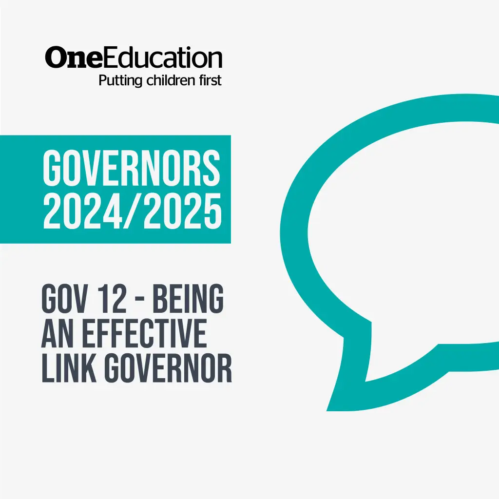 Podcast Governors 2024 2025 Gov 12 Being an effective link governor