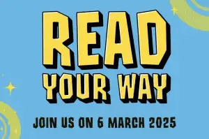 World Book Day Theme: Read Your Way Banner.