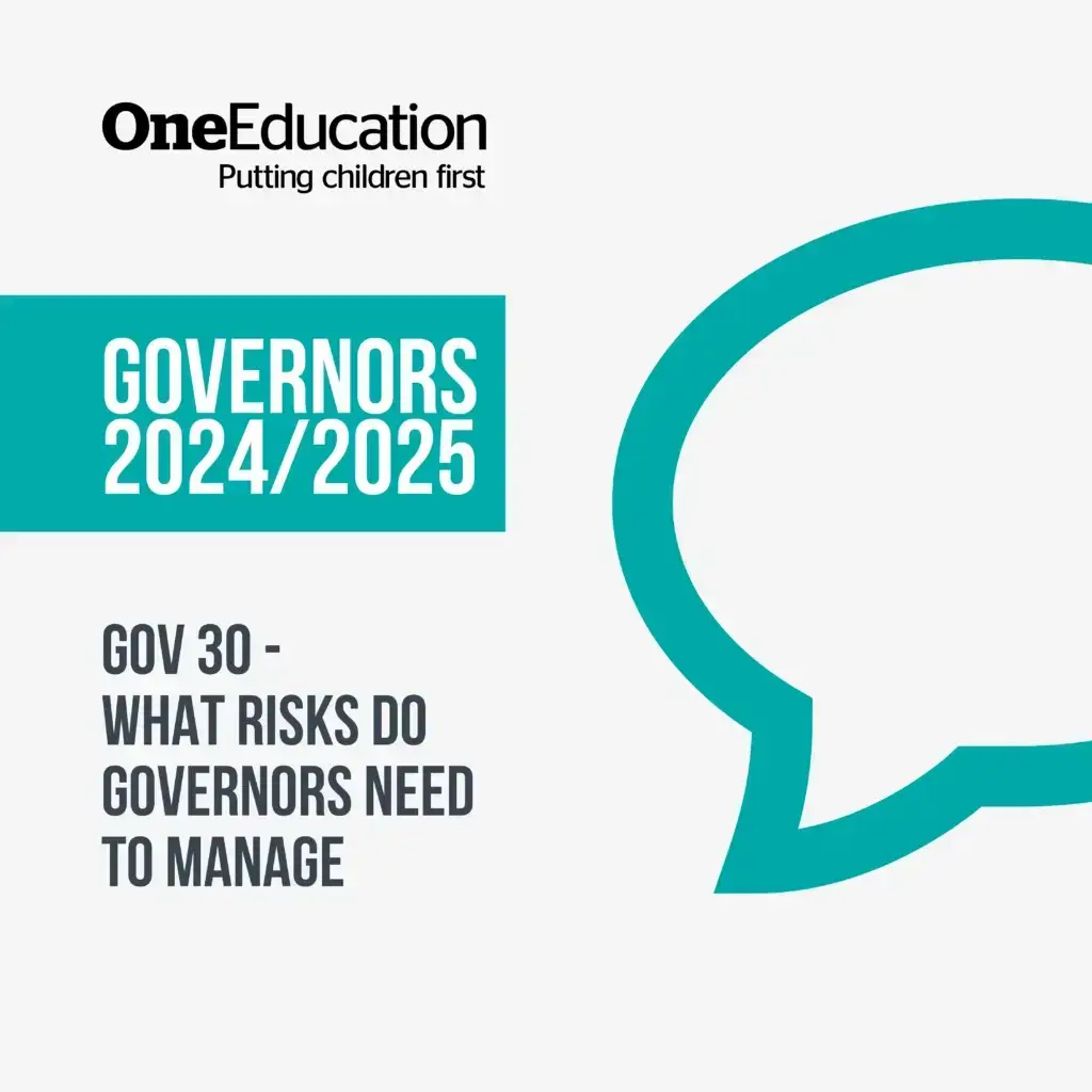 Podcast Governors 2024 2025 Gov 30 What risks do governors need to manage