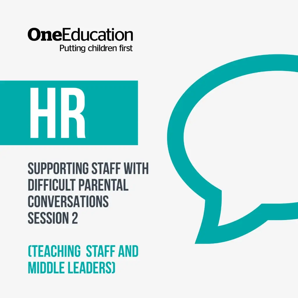 Podcast HR Supporting Staff with Difficult Parental Conversations Session 2