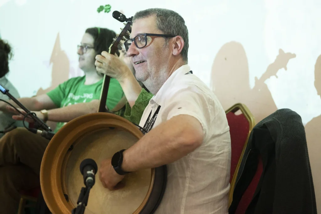 One Edu music teachers playing