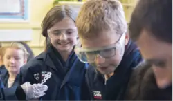 student in workshop