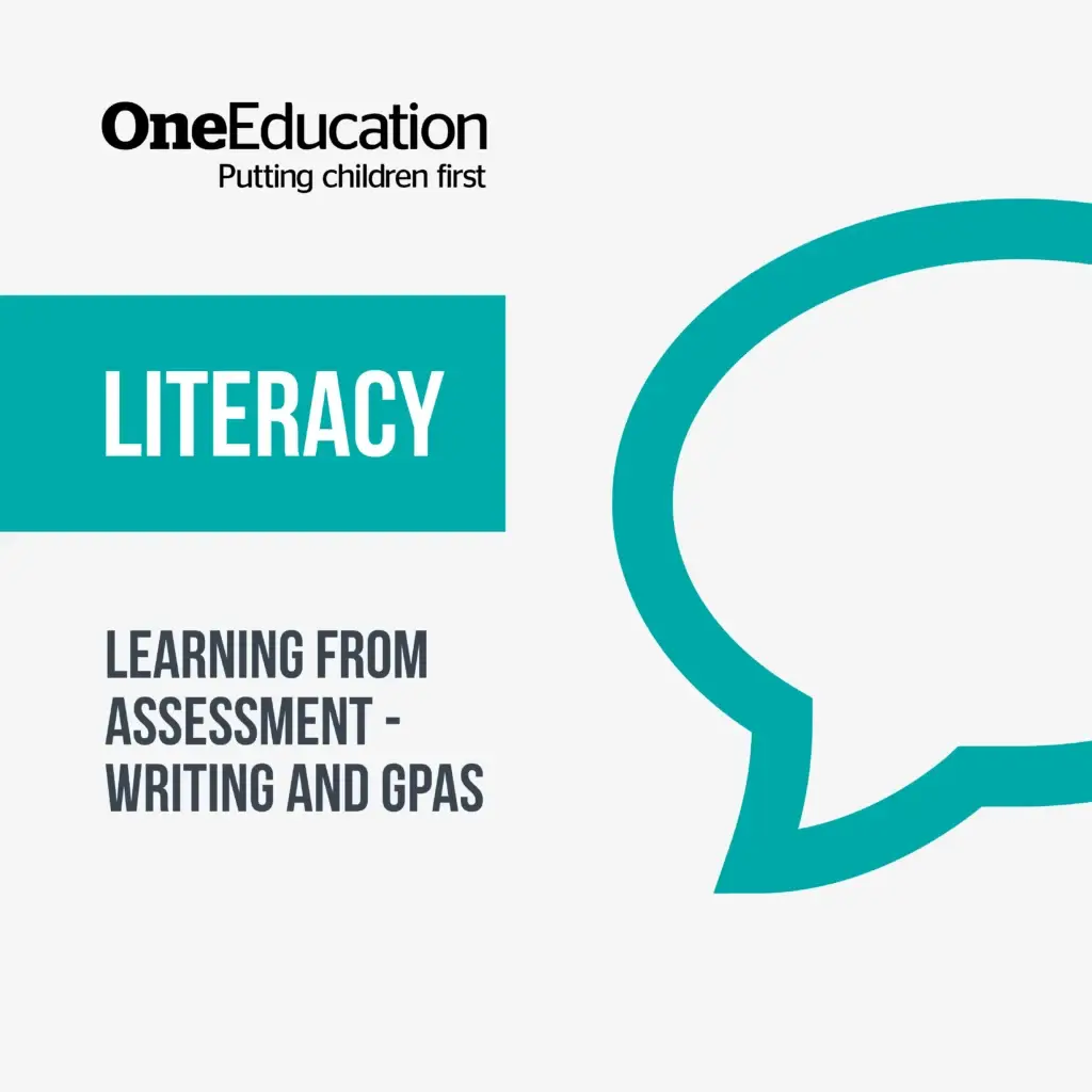 Learning from Assessment Writing and GPaS