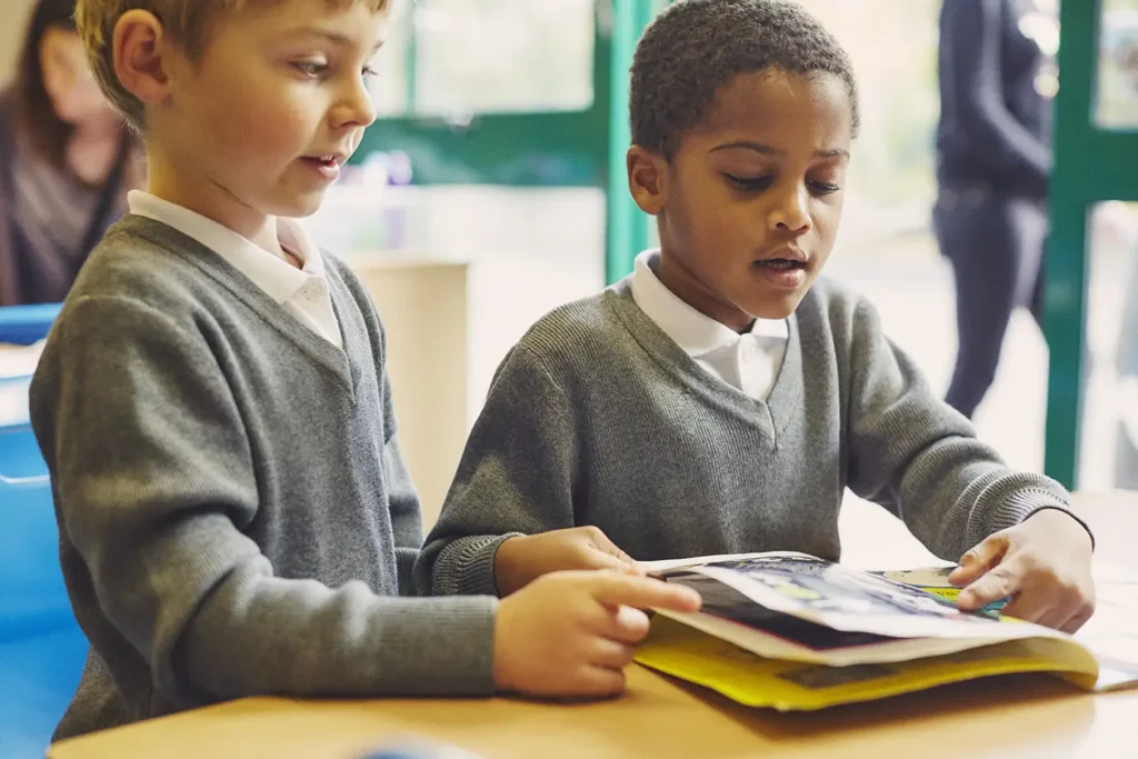 school children reading together in classroom 2026 03 25 01 33 15 utc