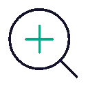 wired outline 65 magnifier plus hover click